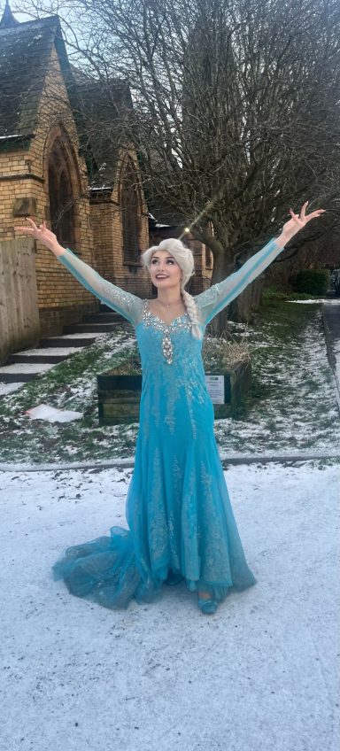 The Ice Queen Creating Flurries in Manchester