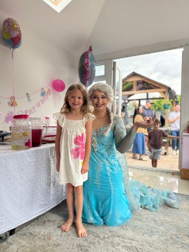 The Ice Queen Celebrating A Princesses Birthday