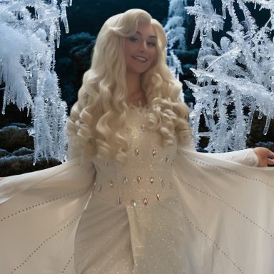 The Ice Queen (2) Ice Queen in White Gown